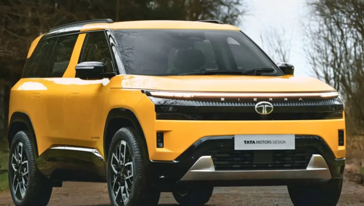 Tata Sierra की वापसी ₹15 लाख में Iconic SUV का नया अवतार, दमदार इंजन और रिजनरेटिव ब्रेकिंग के साथ