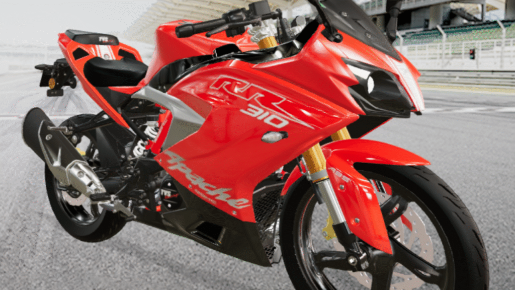 TVS Apache RR 310: स्पोर्टी बाईकों की दुनियां में तलहका मचाने आ गई TVS की नई बाइक 2 TVS Apache RR 310: स्पोर्टी बाईकों की दुनियां में तलहका मचाने आ गई TVS की नई बाइक TVS Apache RR 310