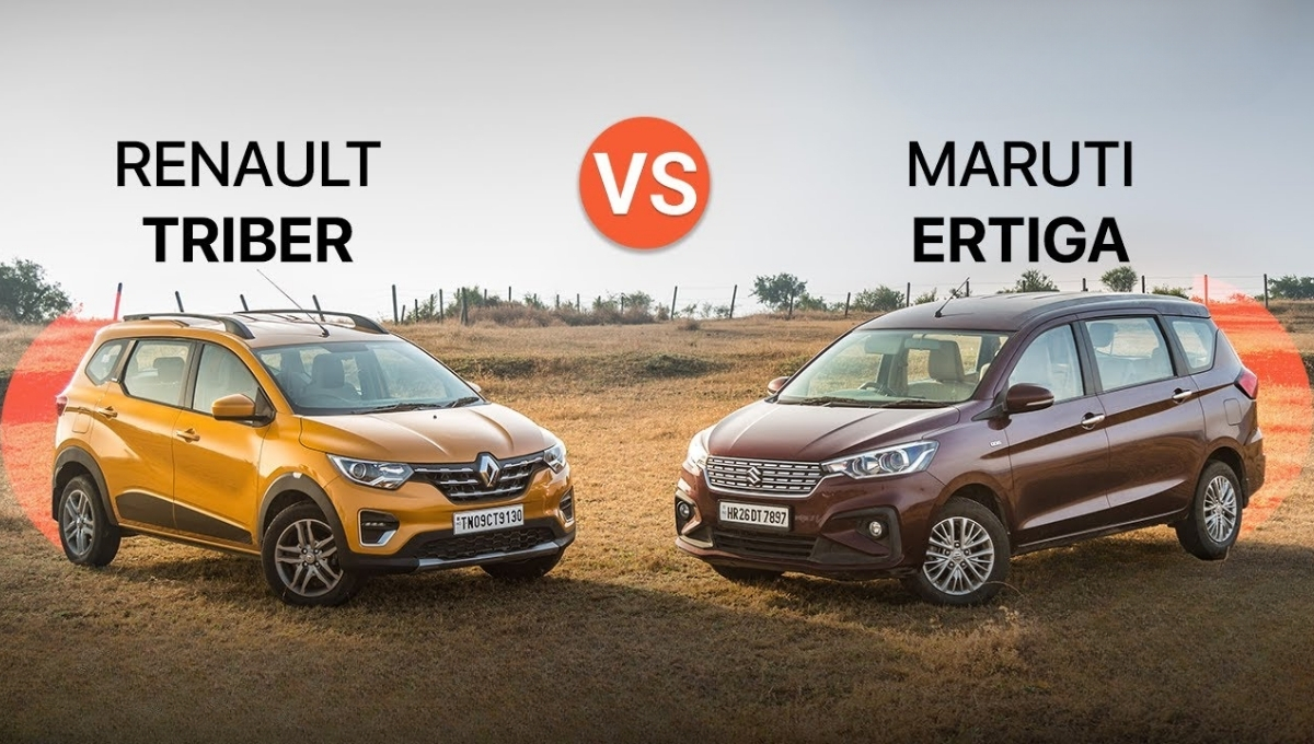 Maruti Suzuki Ertiga और Renault Triber
