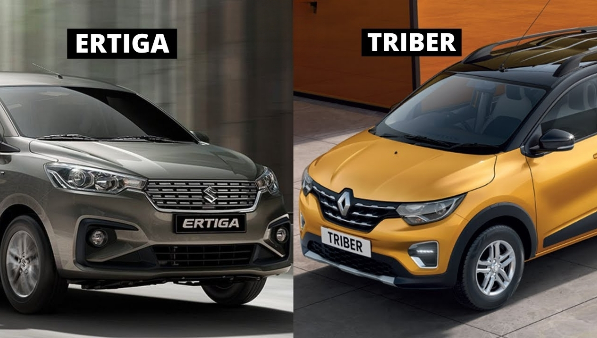 Maruti Suzuki Ertiga और Renault Triber