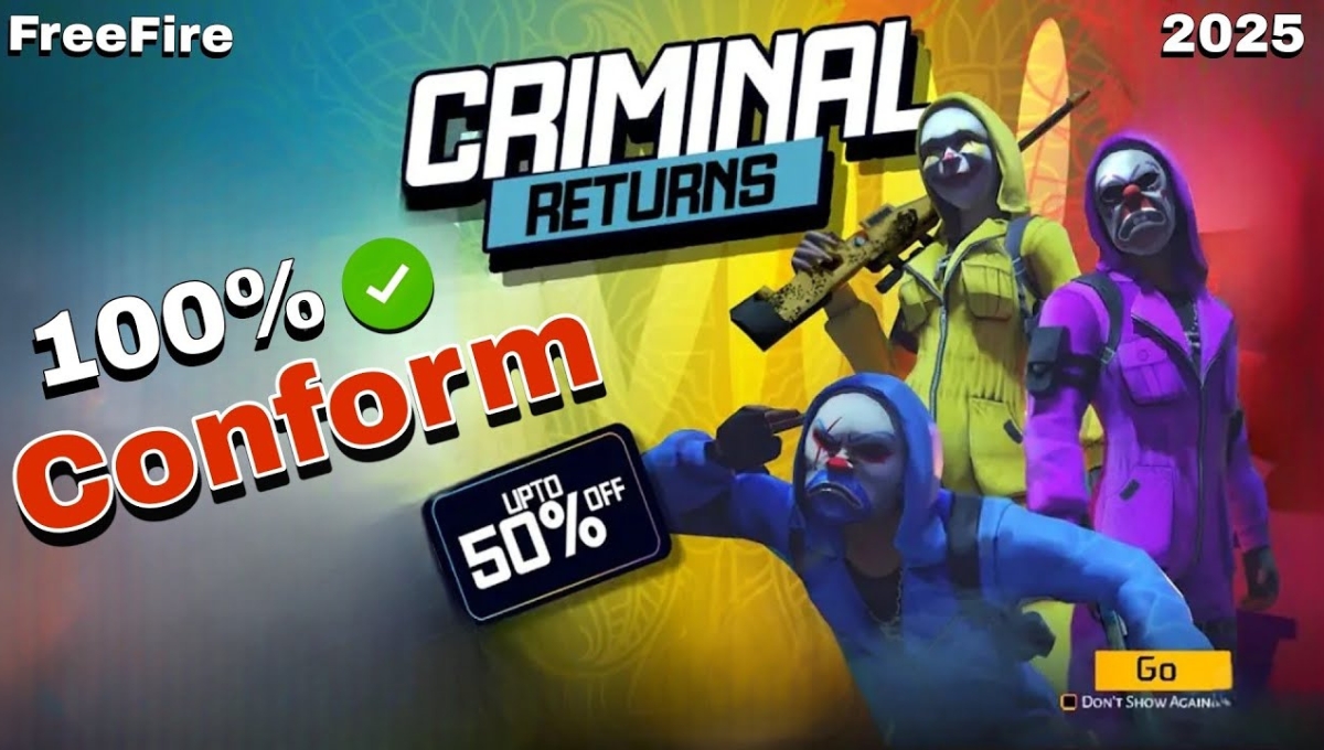 Ghost Criminal Bundle Return 2025: Free Fire में फिर लौट आया सबसे रहस्यमयी बंडल