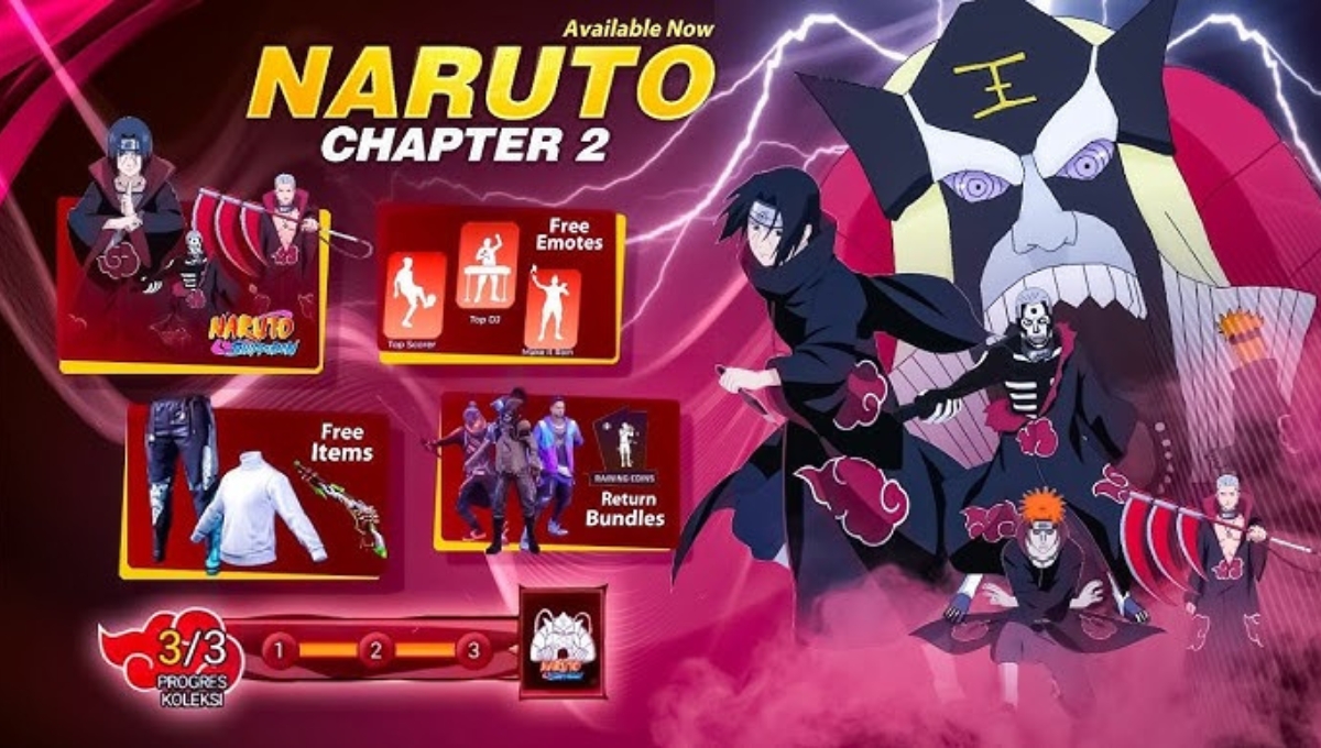 Free Fire x Naruto Chapter 2: जब शिनोबी की दुनिया टकराएगी बैटलग्राउंड से