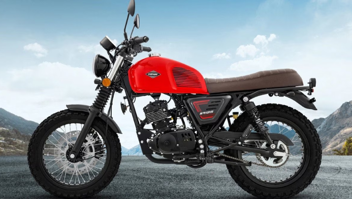 Keeway SR125: सिर्फ ₹1.20 लाख में पाएँ 50kmpl माइलेज और Scrambler लुक का दमदार कॉम्बो