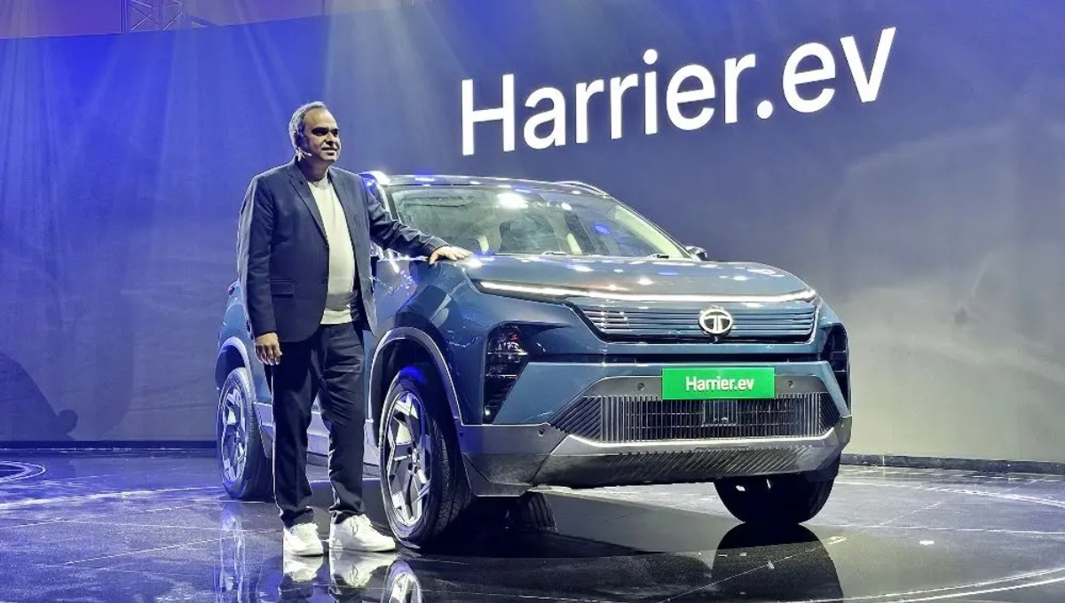 ₹30 लाख की Tata Harrier EV 2025 हुई लॉन्च 622km रेंज और 25 मिनट में फुल चार्ज