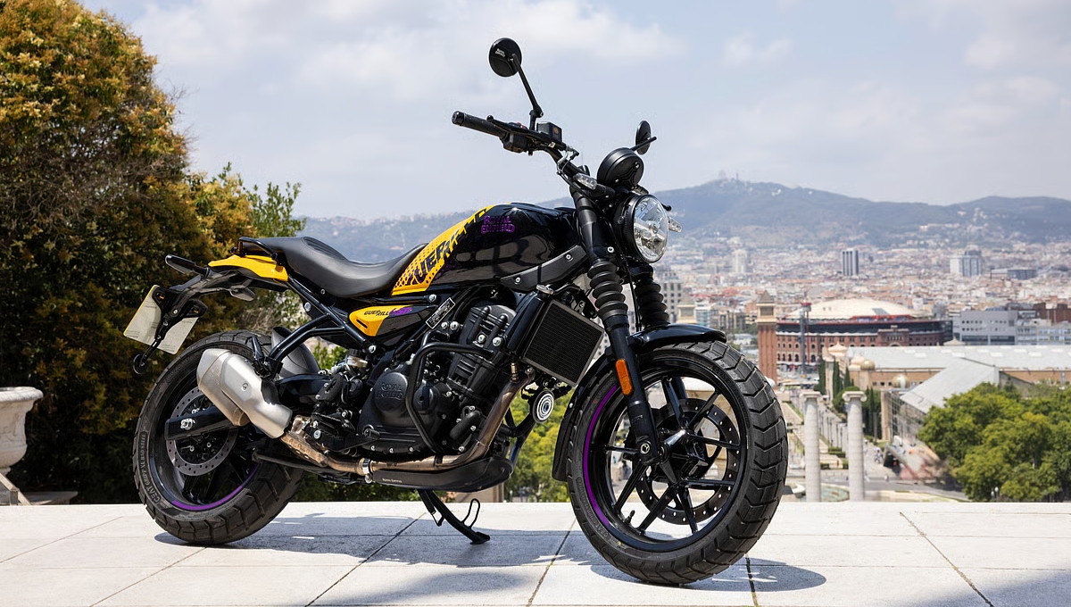₹2.60 लाख की नई Royal Enfield Guerrilla 450 आई दमदार अंदाज़ में शानदार पावर और स्टाइल का परफेक्ट कॉम्बो