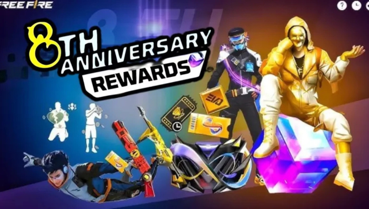 Free Fire 8th Anniversary 2025: जानिए कैसे पाएँ Official Link से फ्री रिवॉर्ड्स और खास गिफ्ट्स