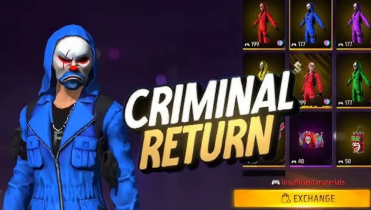Ghost Criminal Bundle Return 2025: Free Fire में फिर लौट आया सबसे रहस्यमयी बंडल