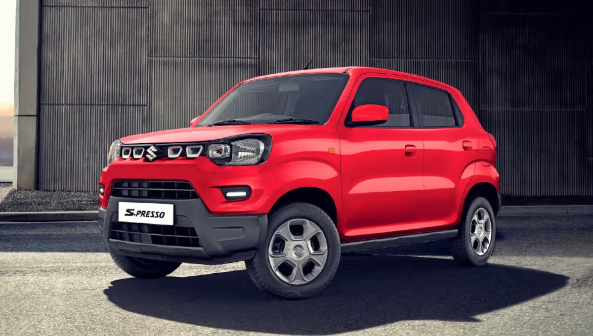 मात्र ₹5 लाख में SUV लुक और 32.73 किमी/किग्रा माइलेज वाली Maruti S-Presso CNG, जानिए इसके फीचर्स 1 मात्र ₹5 लाख में SUV लुक और 32.73 किमी/किग्रा माइलेज वाली Maruti S-Presso CNG, जानिए इसके फीचर्स मात्र ₹5 लाख में SUV लुक और 32.73 किमी/किग्रा माइलेज वाली Maruti S-Presso CNG, जानिए इसके फीचर्स