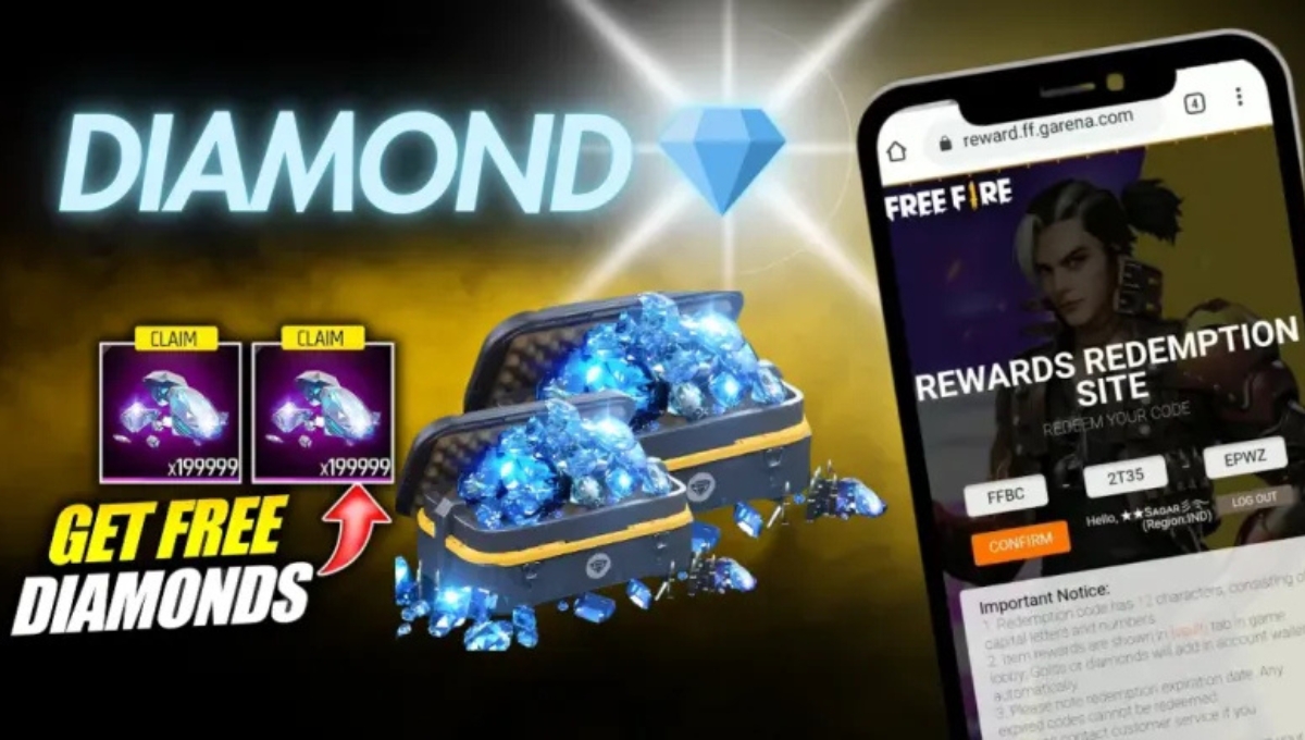फ्री में पाएं Garena Free Fire के डायमंड्स बिना खर्च किए बनाएं गेमिंग स्टाइल धमाकेदार