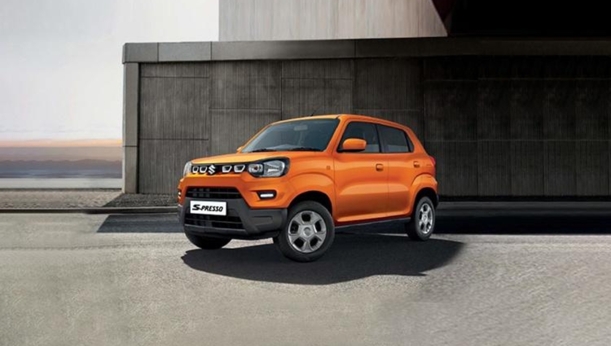 मात्र ₹5 लाख में SUV लुक और 32.73 किमी/किग्रा माइलेज वाली Maruti S-Presso CNG, जानिए इसके फीचर्स 2 मात्र ₹5 लाख में SUV लुक और 32.73 किमी/किग्रा माइलेज वाली Maruti S-Presso CNG, जानिए इसके फीचर्स मात्र ₹5 लाख में SUV लुक और 32.73 किमी/किग्रा माइलेज वाली Maruti S-Presso CNG, जानिए इसके फीचर्स
