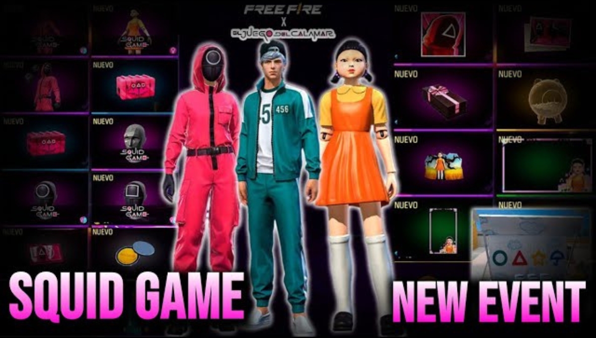Free Fire MAX में लौटा Squid Game Ring Event: एक स्पिन और जैकपॉट पक्का 2 Free Fire MAX में लौटा Squid Game Ring Event: एक स्पिन और जैकपॉट पक्का Free Fire MAX में लौटा Squid Game Ring Event: एक स्पिन और जैकपॉट पक्का