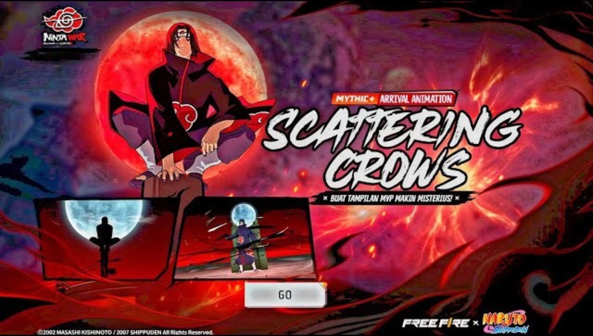 Scattering Crows Arrival Animation: Free Fire में इटाची का जादू, वो भी फ्री में 1 Scattering Crows Arrival Animation: Free Fire में इटाची का जादू, वो भी फ्री में Scattering Crows Arrival Animation: Free Fire में इटाची का जादू, वो भी फ्री में