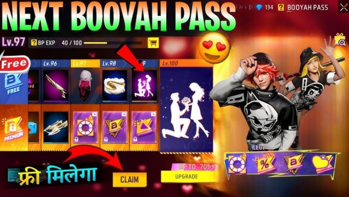 Free Fire Booyah Pass 2025: जानिए कीमत, धमाकेदार फीचर्स और एक्सक्लूसिव रिवॉर्ड्स 1 Free Fire Booyah Pass 2025: जानिए कीमत, धमाकेदार फीचर्स और एक्सक्लूसिव रिवॉर्ड्स Free Fire Booyah Pass 2025: जानिए कीमत, धमाकेदार फीचर्स और एक्सक्लूसिव रिवॉर्ड्स